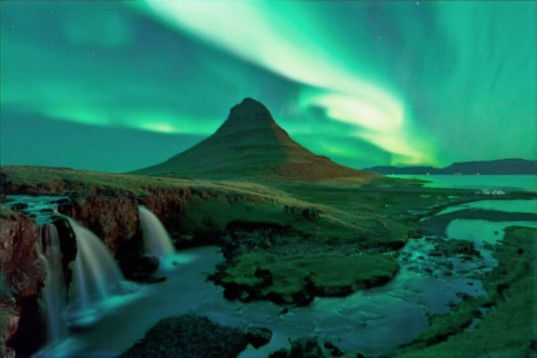 Islandia — Aurora Boreal